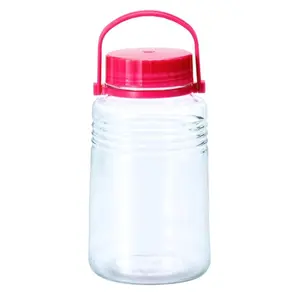 Hũ Thuỷ Tinh Nắp Quai Xách, Kitchen Storage Glass Jar & Screw Lid with Handle (4L) - ADERIA