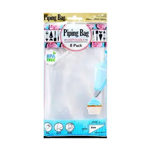 Túi Bắt Bông Kem, Disposable Piping Bag, 8 Cái (28 x 41cm) - UNCLE BILLS