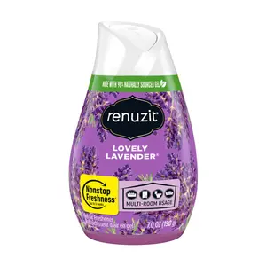 Sáp Thơm Phòng Hương Hoa Oải Hương, Gel Air Freshener, Lovely Lavender, 7 oz (198g) - RENUZIT