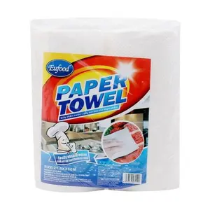 Giấy Thấm Nước, Dầu Mỡ Thực Phẩm, Paper Towel, 2 Cuộn, 140 Tờ (21.5 x 23cm) - EUFOOD