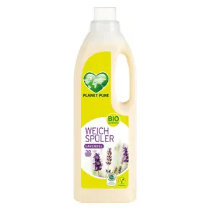 Nước Xả Vải Hương Oải Hương Hữu Cơ, Bio Fabric Softener, Fresh Lavender, 30 Lần Giặt (1L) - PLANET PURE