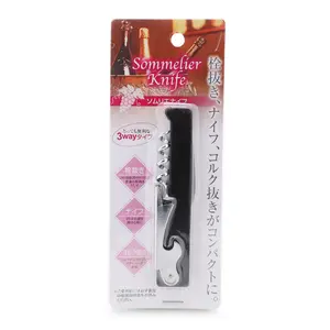 Dụng Cụ Mở Nắp Chai 3 Chức Năng, Sommelier Knife 3 Way (2.1 x 11cm) - ECHO METAL