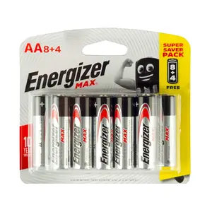 Pin AA, Max, AA Battery 1.5V, Super Saver Pack, 12 Cục - ENERGIZER