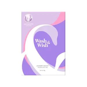 Túi Thơm Áo Quần Hương Oải Hương, Laundry Sachet, Lilac Blossom (20g) - WASH & WISH