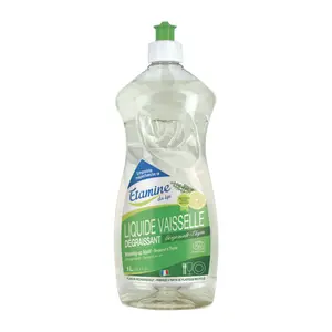 Nước Rửa Chén & Rửa Tay Hữu Cơ Cho Da Nhạy Cảm, High-Tolerance Washing-Up Liquid & Hand Wash, 33.3 fl oz (1L) - ETAMINE DU LYS