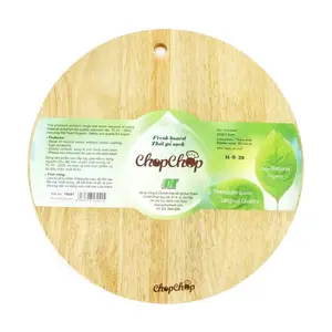 Thớt Gỗ Sạch Tròn, ChopChop, Round Wooden Board (29 x 1.5cm) - GO DUC THANH
