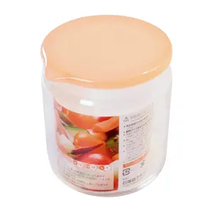 Hũ Thủy Tinh Nắp Nhựa, Glass Storage Container (680ml) - ADERIA