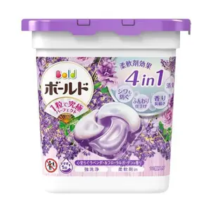 Viên Giặt Xả Hoa Tím,  4 in 1 Laundry Detergent Pods, Purple Flowers, 11 Viên (199g) - P & G