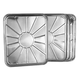 Khay Giấy Bạc Lót Lò Nướng, Foil BBQ Oven Liner (46 x 40 x 1cm) - UNCLE BILLS