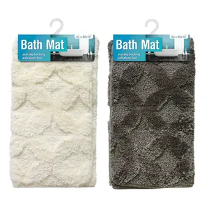 Thảm Chùi Chân Chống Trượt Nhà Tắm Nhiều Mẫu, Bath Mat Soft Plush (50 x 80cm) - UNCLE BILLS