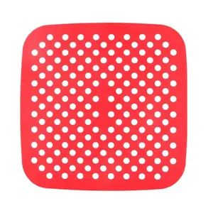 Thảm Vuông Lót Nồi Chiên Không Dầu, Air Fryer Silicon Mat, BPA Free (21cm) - UNCLE BILLS