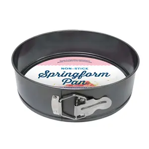 Khuôn Nướng Bánh Tròn Đáy Rời Chống Dính, Non-Stick Springform Pan (20 x 6cm) - UNCLE BILLS