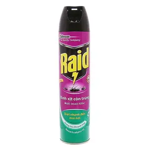 Bình Xịt Côn Trùng Hương Dầu Khuynh Diệp, Bug & Insect Repellent Spray, Natural Eucalyptus Oil (600ml) - RAID