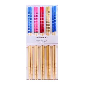Đũa Tre, Bamboo Chopsticks, 5 Đôi (22.5cm) - HAYASHI IMANITY