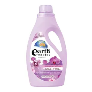 Nước Xả Vải Cao Cấp Đậm Đặc Hương Mộc Lan Rừng, Ultra Concentrate Fabric Softener, Wild Orchid & Magnolia (1L) - EARTH CHOICE
