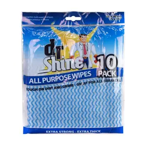 Khăn Chùi Đa Năng, All Purpose Wipes, 10 Cái (38 x 40cm) - DR SHINE