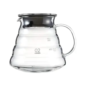 Bình Thủy Tinh Đựng Cà Phê, V60 Glass Server 600, XGSR-60-TB (600ml) - HARIO