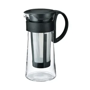 Bình Thủy Tinh Pha Cà Phê, "Mizudashi" Coffee Pot Mini, 600ml, MCPN-7-B (12 x 11 x 21.7cm) - HARIO
