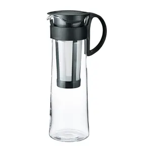 Bình Thủy Tinh Pha Cà Phê, "Mizudashi" Coffee Pot, 1000ml, MCPN-14-B (12.2 x 10.9 x 30.3cm) - HARIO