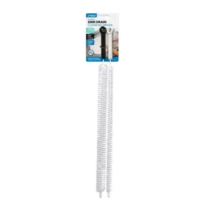 Dụng Cụ Làm Sạch Ống Thoát Nước, Flexible Sink Drain Cleaning Brush, 2 Cái (50cm) - UNCLE BILLS