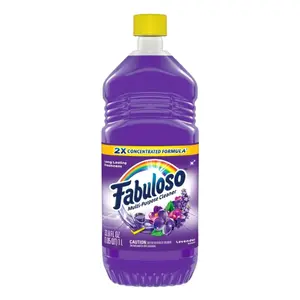 Nước Lau Chùi Đa Năng Hương Oải Hương, Multi-Purpose Cleaner, Lavender Scent, 33.8 fl oz (1L) - FABULOSO