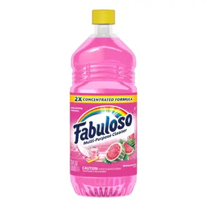 Nước Lau Chùi Đa Năng Hương Dưa Hấu, Multi-Purpose Cleaner, Watermelon Scent, 33.8 fl oz (1L) - FABULOSO