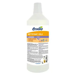 Nước Lau Sàn Sinh Học Hoa Oải Hương, Floor Cleaner, Lavender (1L) - ECODOO