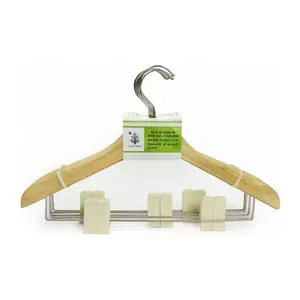 Máng Áo Thanh Inox, Cloth Hanger, 5 Cái (44 x 28.5 x 1.2cm) - GO DUC THANH