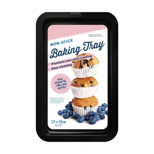 Khay Nướng Bánh Chống Dính, Non-Stick Baking Tray (25 x 39cm) - UNCLE BILLS