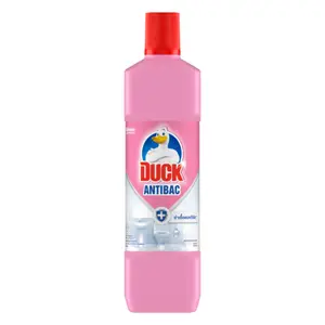 Nước Tẩy Nhà Tắm Kháng Khuẩn Hương Hoa, Antibac, Toilet & Bathroom Cleaner, Rose (900ml) - DUCK