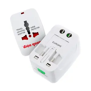 Ổ Cắm Du Lịch/Chuyển Đổi, Universal Travel Adapter, All-in-One Plug Converter, 250V - 10A - DIEN QUANG
