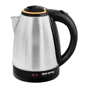 Ấm Đun Siêu Tốc Nhựa PP Màu Đen, Inox 201 Fast Boil Kettle, Black, 1500W (1.8L) - DIEN QUANG