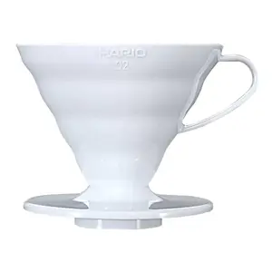 Phễu Pha Cà Phê Màu Trắng, V60 Coffee Dripper, VDR-02-W (122 x 125 x 110mm) - HARIO