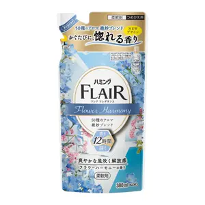 Nước Xả Vải Hương Hoa, Flair, Fabric Softener, Flower Harmony (380ml) - KAO