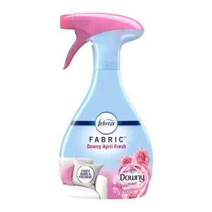 Xịt Thơm Quần Áo Hương Hoa Mùa Xuân, Fabric Downy April Fresh, Fabric Refresher with Downy Scent, 14.8 fl oz (438ml) - FEBREZE