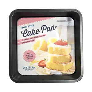 Khuôn Nướng Bánh Không Dính, Non-Stick Cake Pan (26 x 26 x 4cm) - UNCLE BILLS