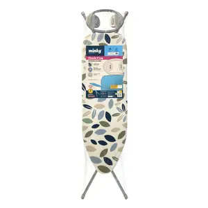 Cầu Bàn Là Ủi Quần Áo, Classic 4-Leg  Ironing Board with Iron Rest (110 x 35 x 94cm) - MINKY