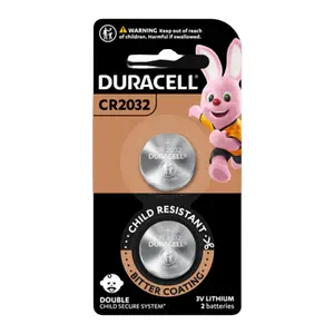 Pin Đồng Xu CR2032, 3V Lithium Battery, 2 Viên - DURACELL