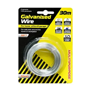 Dây Kẽm, Multi-Purpose Steel Galvanised Wire (1mm x 30m) - UNCLE BILLS