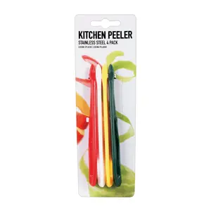 Dao Gọt Vỏ Rau Củ Quả, Stainless Steel Kitchen Peeler, 4 Cái - UNCLE BILLS