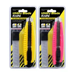 Dao Cắt Khóa Vặn Kèm 5 Lưỡi Dao, Utility Blade Knife, Screw Lock with 5 Spare Blades - UNCLE BILLS