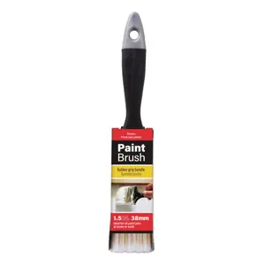 Cọ Sơn Cán Cao Su, Paint Brush with Rubber Grip Handle & Synthetic Bristles (38mm) - UNCLE BILLS