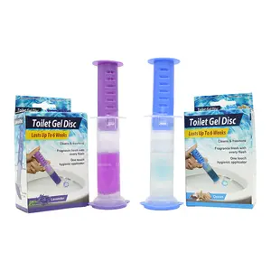 Gel Tẩy Rửa Bồn Cầu Hương Biển/Hoa Oải Hương, Toilet Cleaning Gel Disc, 6 Đĩa - UNCLE BILLS