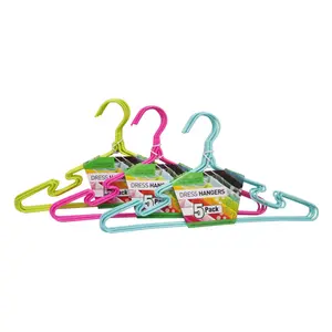 Móc Áo (Nhiều Mẫu), Laminated Dress Hangers, 5 Cái - UNCLE BILLS