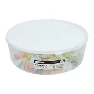 Hộp Nhựa Tròn Đựng Thức Ăn, Round Food Storage Container, BPA Free (4L) - UNCLE BILLS