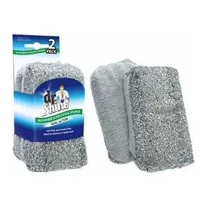 Miếng Bọt Biển Sợi Siêu Mảnh, Microfibre Super Detail Sponge, Dual Action, 2 Cái - DR SHINE