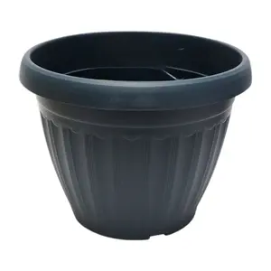 Chậu Trồng Cây Tròn Cỡ To (Nhiều Mẫu), Backyard Growing, Round Garden Planter Pot (25 x 19cm) - UNCLE BILLS