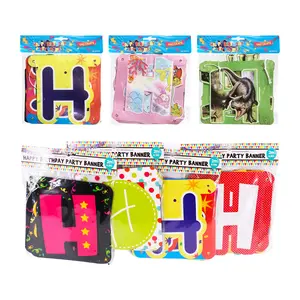 Dây Treo Chữ Chúc Mừng Sinh Nhật (Nhiều Mẫu), Happy Birthday Party Banner (20cm x 2m) - UNCLE BILLS