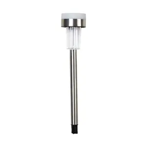 Đèn Năng Lượng Mặt Trời Bằng Thép Không Gỉ, Backyard Growing, Stainless Steel Solar Stake Light (36cm) - UNCLE BILLS