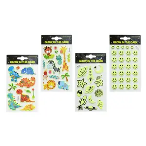 Hình Dán Dạ Quang (Nhiều Mẫu), Glow in Dark Stickers - UNCLE BILLS